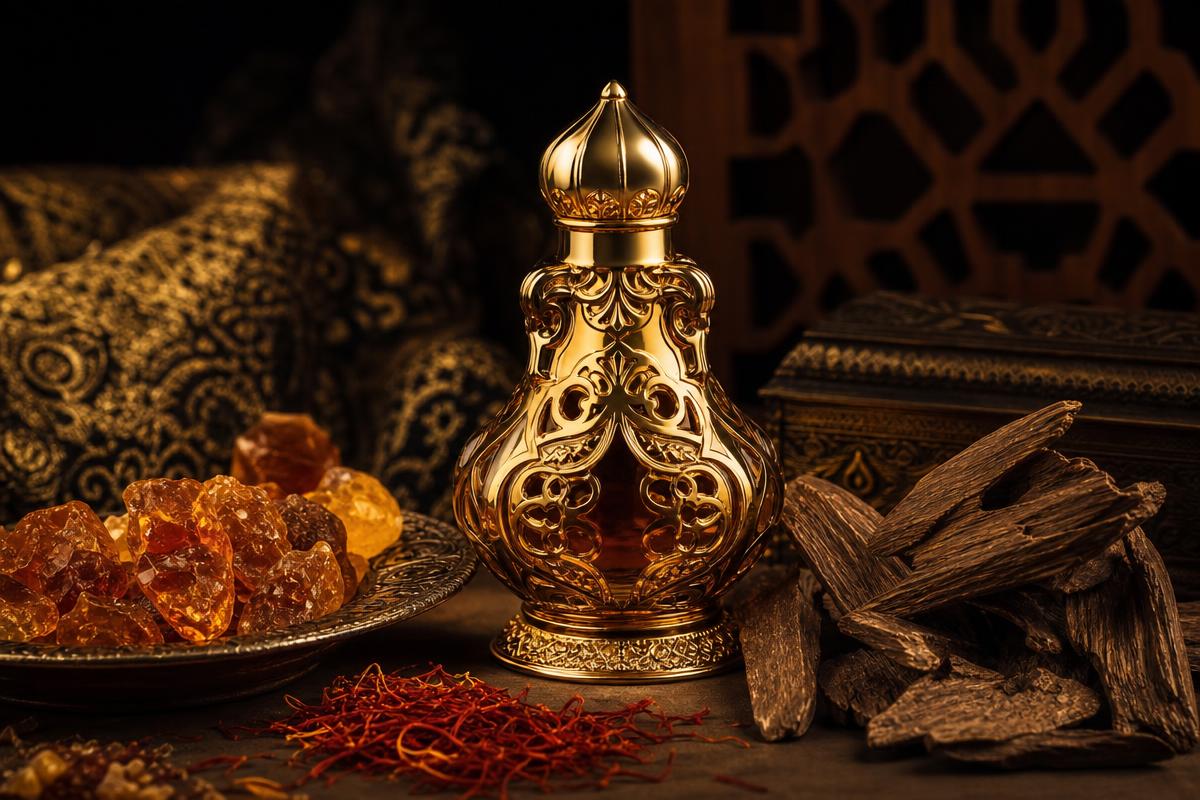 Fragrâncias árabes: o guia definitivo do oud ao âmbar